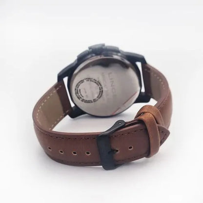 Relógio LINCE masculino analógico couro marrom MRC4759L48 P2NX