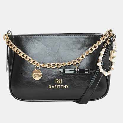 BOLSA RAFITTHY PEQUENA ALÇA CORRENTE