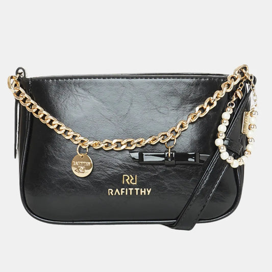 BOLSA RAFITTHY PEQUENA ALÇA CORRENTE