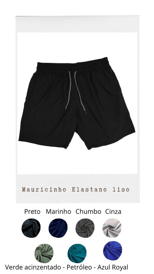 Bermudas Mauricinho Elastano Liso